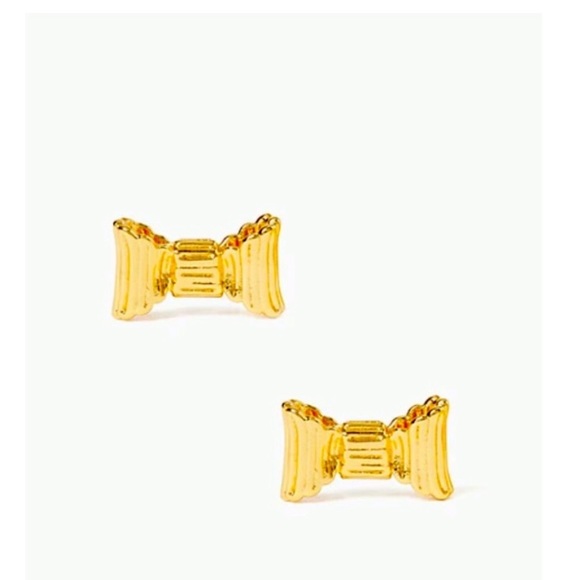 kate spade gold bow earrings All Wrapped Up🎀♠️ - Picture 4 of 6
